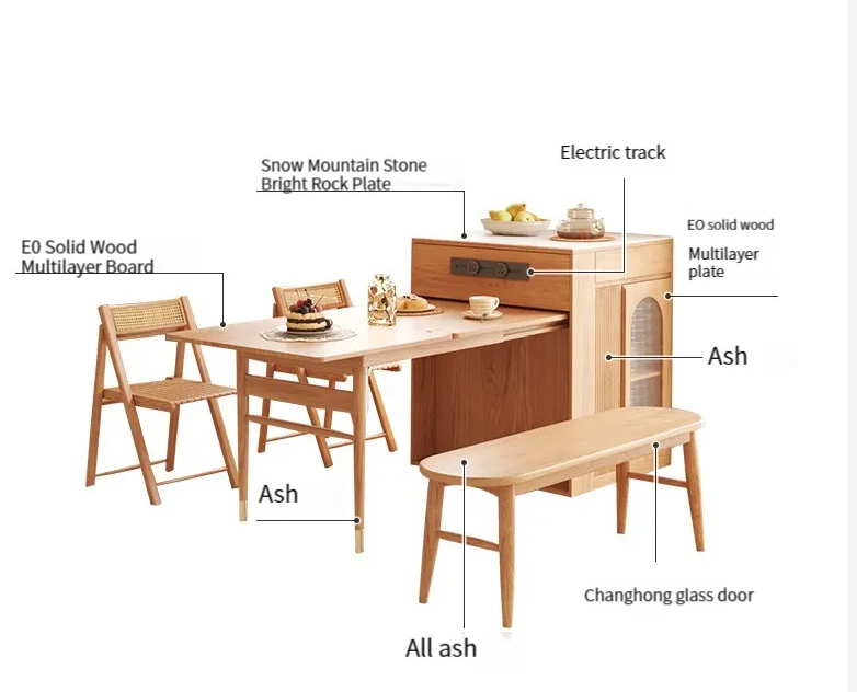Solid Wood Bench - Simple Design, Durable Construction, Perfect for Home Decor
