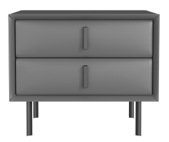 PRE ORDER / BTO PACKAGE - VR - bed - FD-713D Elephant Ear Luxury Bed, Master Bedroom Double Bed, Modern Minimalist Genuine Leather Bed