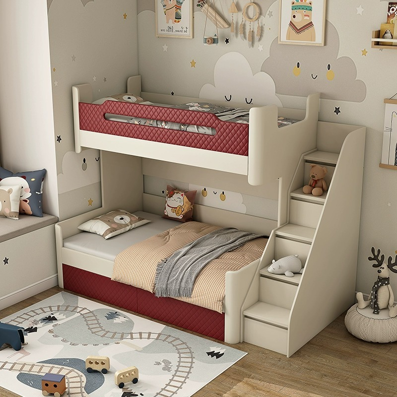 [Pre-order] Bunk beds for children Multi-functional combination beds for boys and girls Bunk beds for small unit height beds for mothers and sons-Smart-Living
