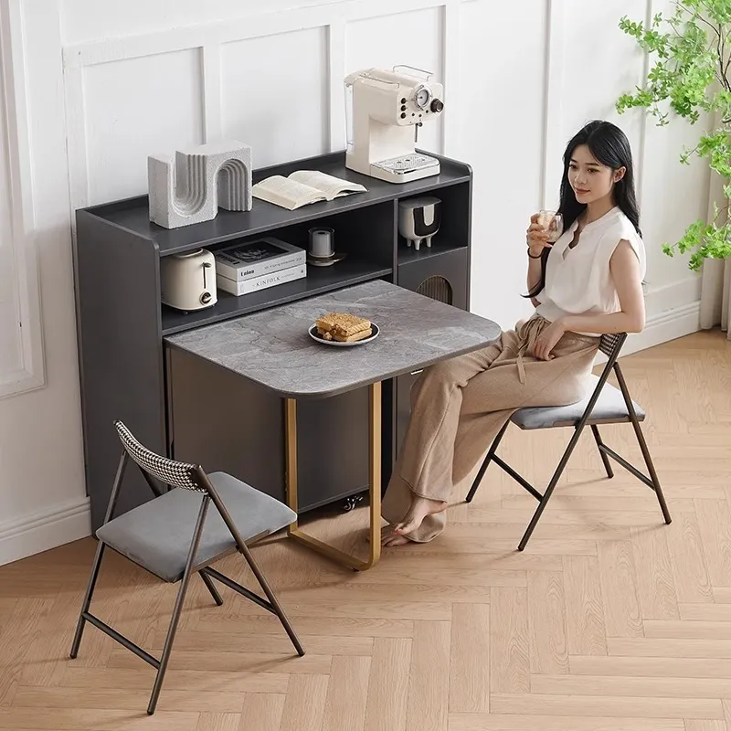 Folding dining table