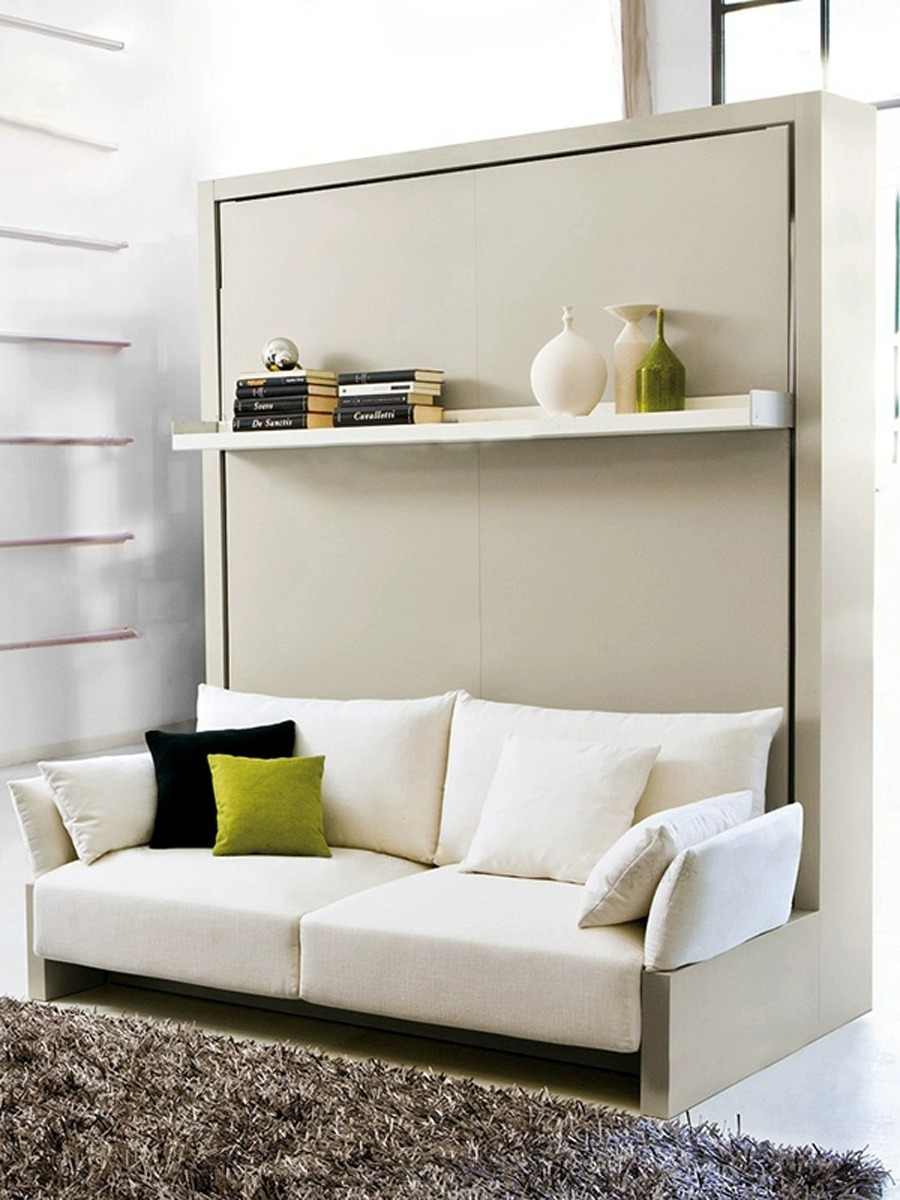 [Pre-order] Electric invisible bed wall bed multi-functional small apartment invisible bed sofa one Murphy bed folding bed hardware accessories