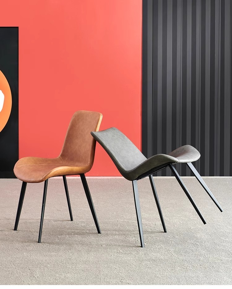 PRE ORDER / BTO PACKAGE - VR - Chair - FD-Y06 Household Dining Chairs - Luxury Iron Art Backrest Chairs, Modern Minimalist Dining Table Chairs, Hotel Stools, Upholstered Furniture Chairs