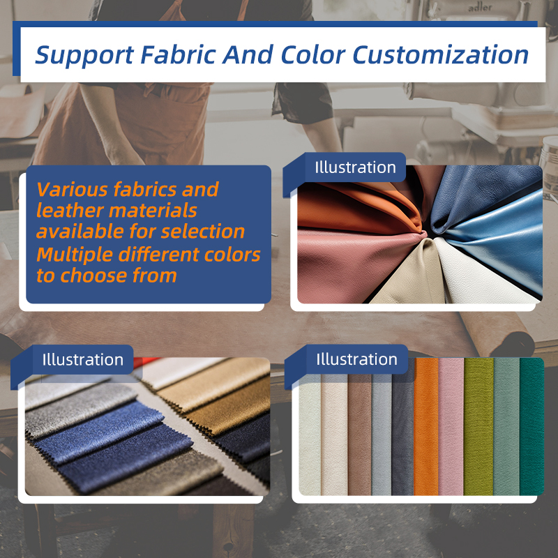 [Pre-order] Straight French sofa puff living room sofa set carton packaging simple cream style modular sofa-Smart-Living