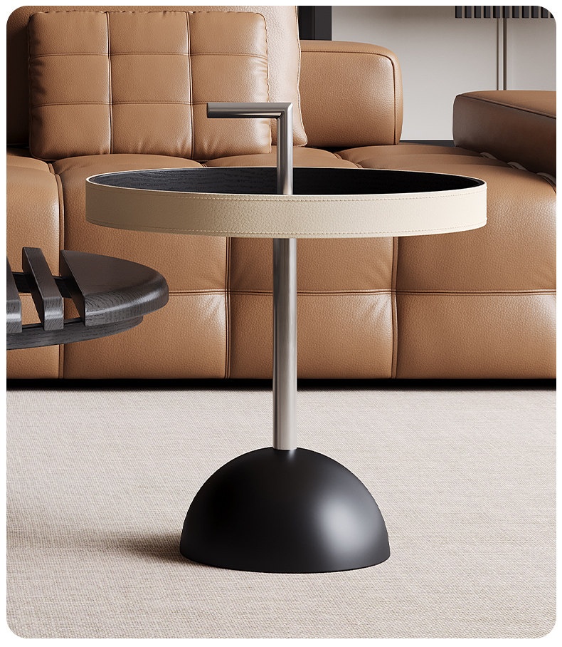 [PRE-ORDER] Italian-style light luxury sintered stone coffee table, minimalist design with storage.