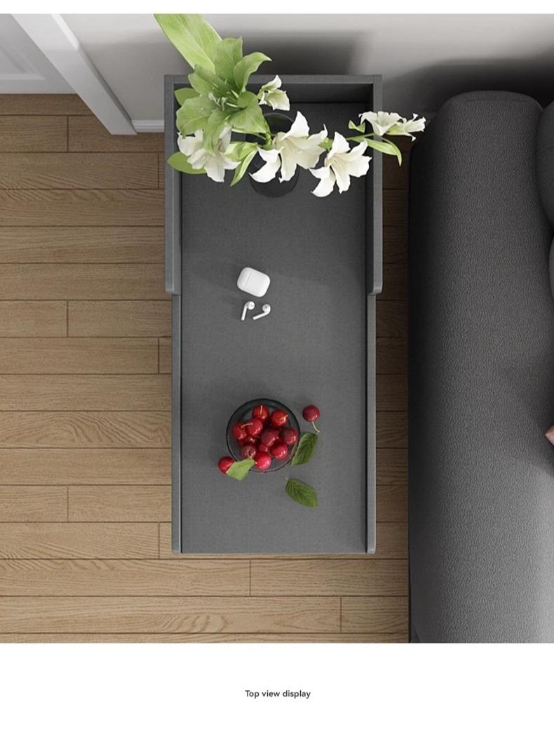 [Pre-order]  Moon clearance side a few art sofa side a few modern simple mini table small coffee table side cabinet corner -Smart-Living