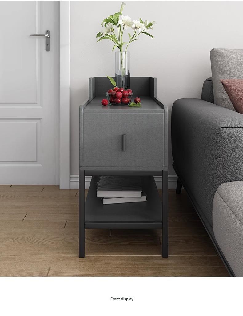 [Pre-order]  Moon clearance side a few art sofa side a few modern simple mini table small coffee table side cabinet corner -Smart-Living