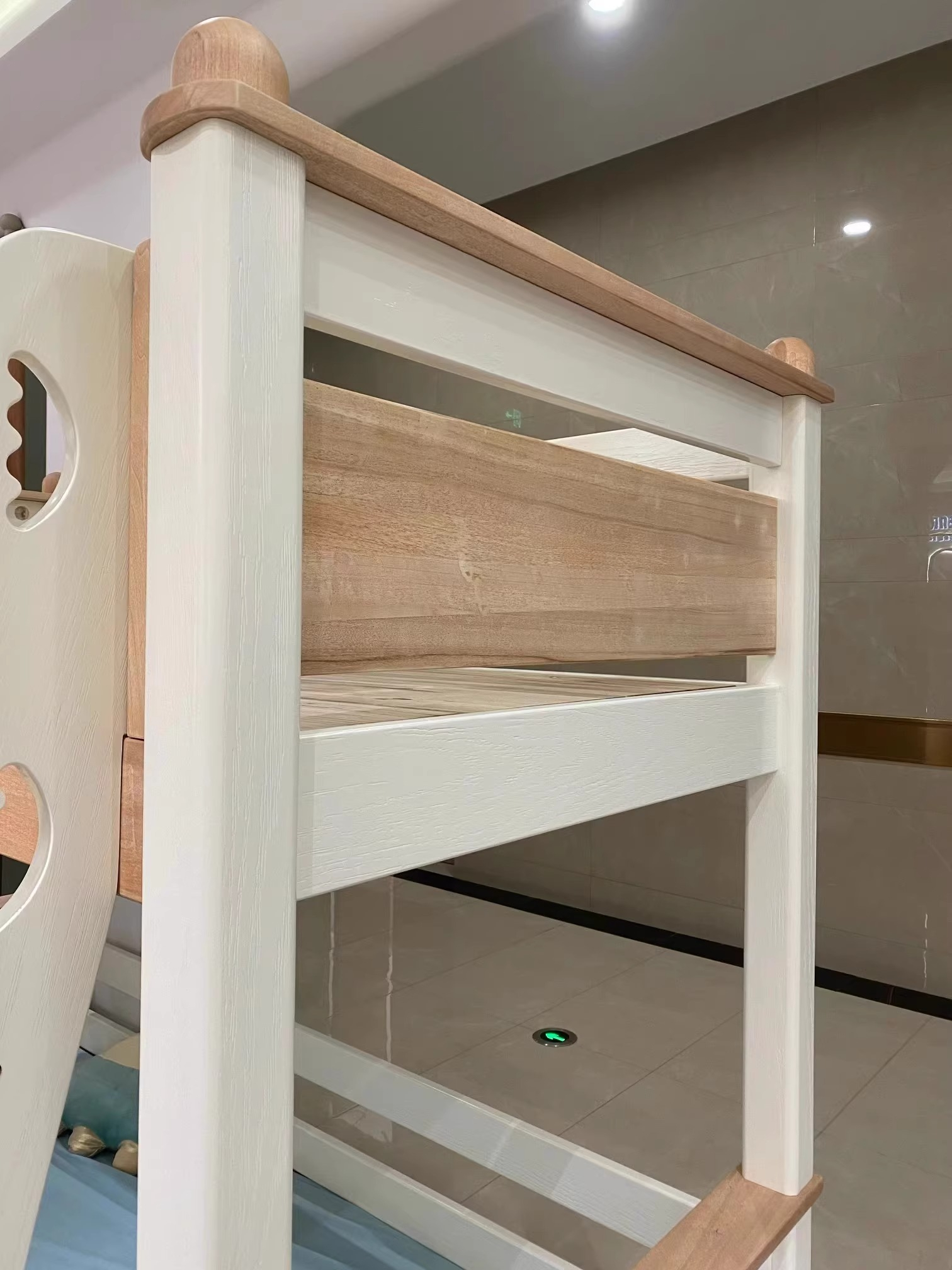 [Pre-order] Boxwood bunk bed, children's bed, small apartment, upper and lower bunk beds, upper and lower bunk beds-Smart-Living