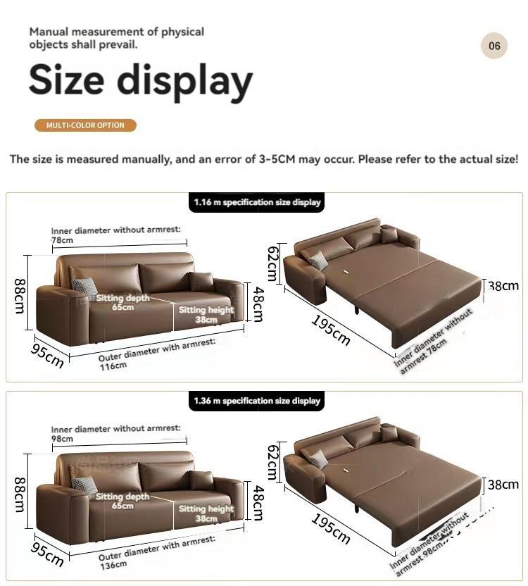 [Pre Order] Smart electric sofa bed