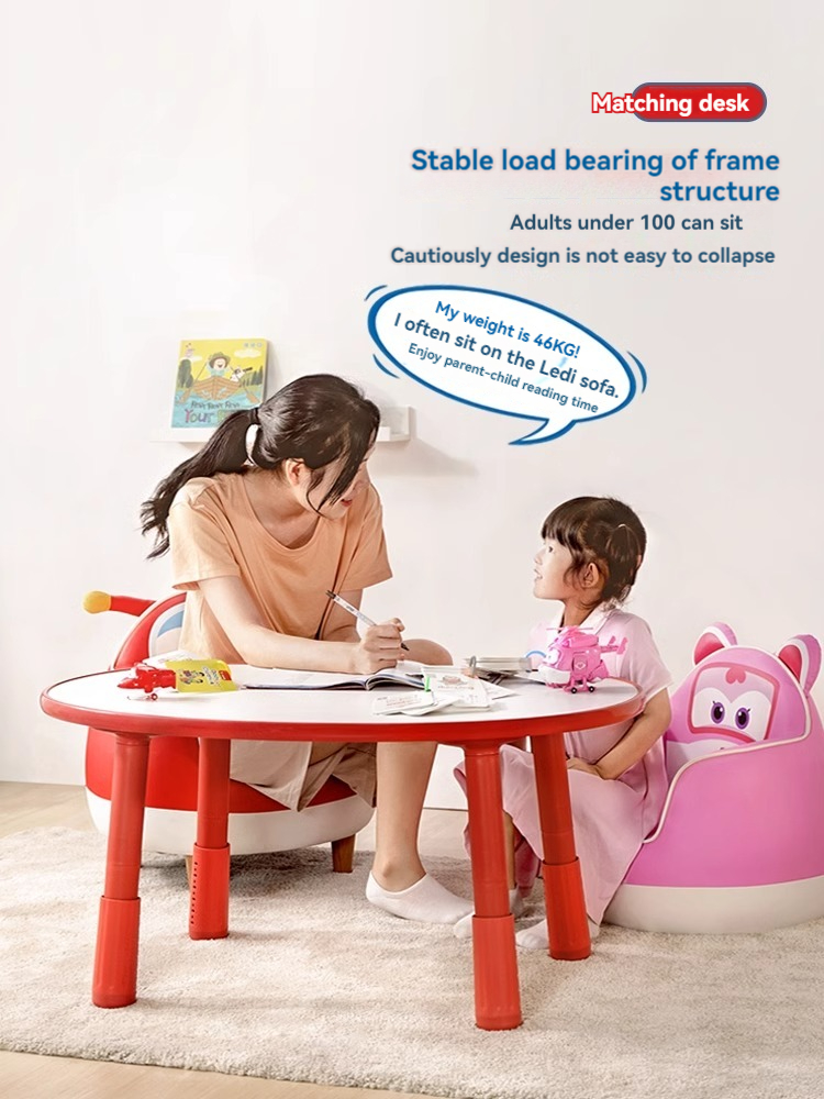 [Pre-order]  Muyue Super Flying Hero Ledi Co branded Children's Sofa Reading Chair Lazy Little Sofa Boys and Girls' Seat-Smart-Living