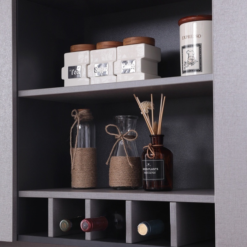 [Pre-order]  Side Cabinet Wood Moon Nordic Side Cabinet - Home Cabinet - Modern Simple Storage