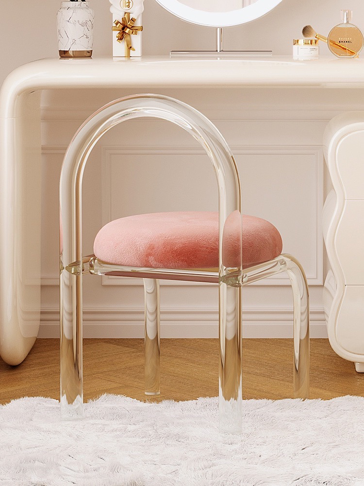 [Pre-order]  French cream style dresser, corner bedroom chest integrated modern small apartment corner dressing table-Smart-Living