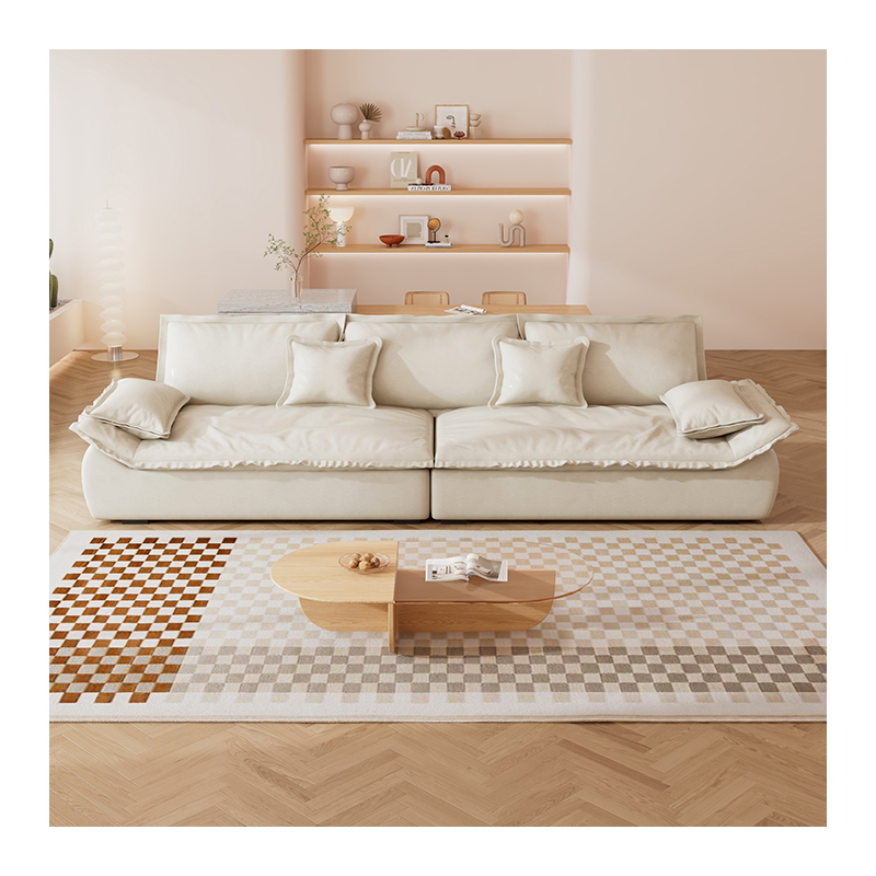 [Pre-order] New design high quality simple light luxury style home furniture sailboat fabric sofa living room-Smart-Living