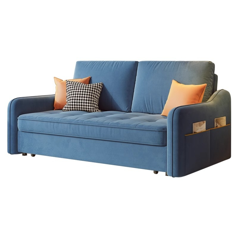 [Pre-order]  Sofa bed folding dual purpose living room small unit single double foldable retractable network celebrity balcony multi-functional bed-Smart-Living