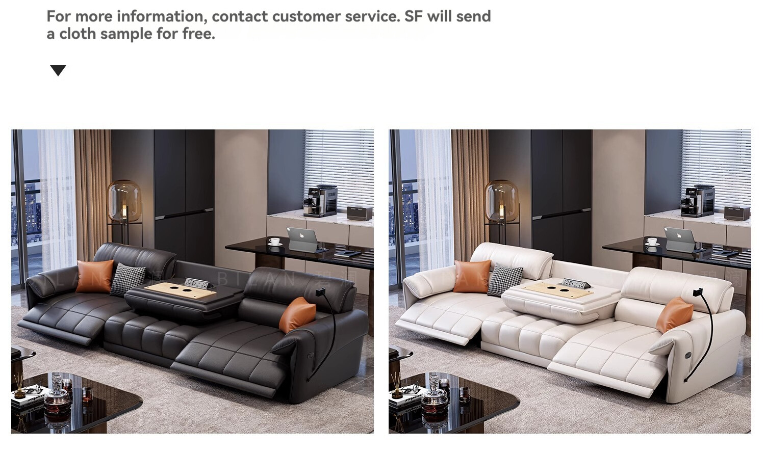 2024 New Electric Recliner Sofa WM-SF-026