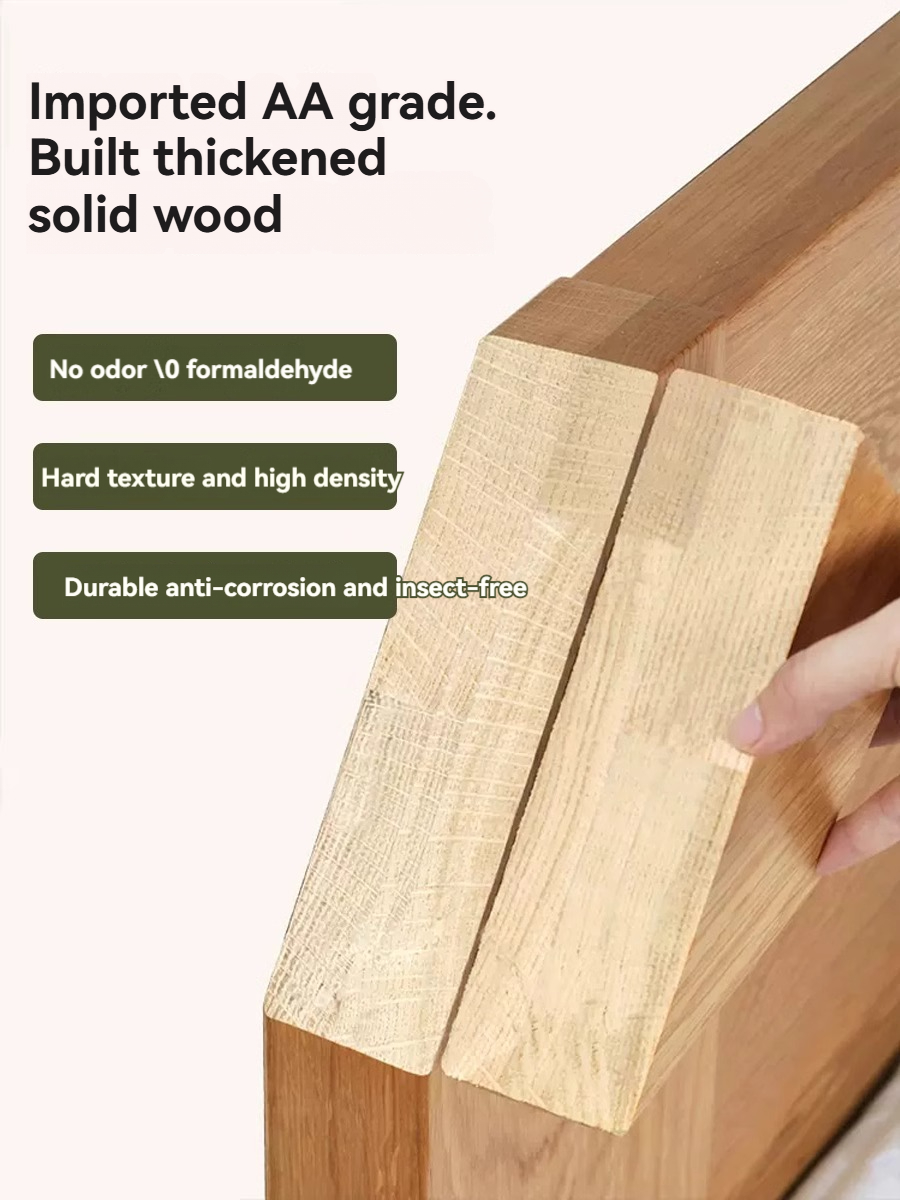 [pre order]French solid wood chest of drawers, modern minimalist drawers, living room, bedroom storage, sideboard, cabinet-Smart-Living