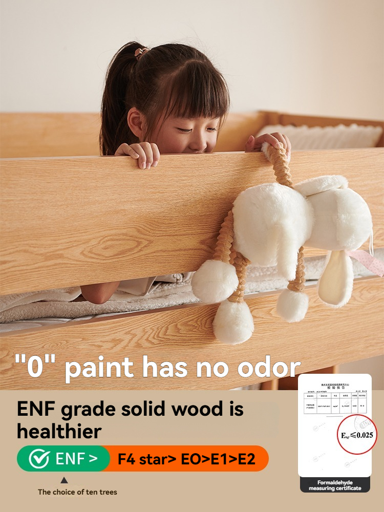 [Pre-order]Solid wood half height bed, children's bed, bunk bed with pull-out invisible desk integrated multifunctional bunk bed and bunk table combination bed