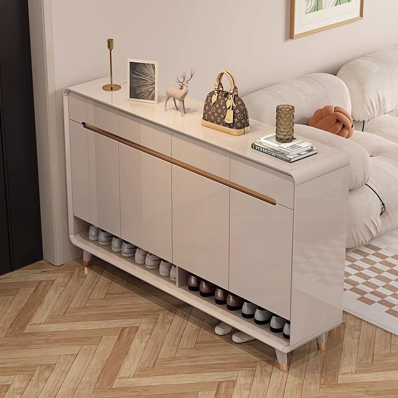  [Pre-order]  Baked Coating Wooden Porch and Shoe integrated Cabinet for Home Entrance-Smart-Living