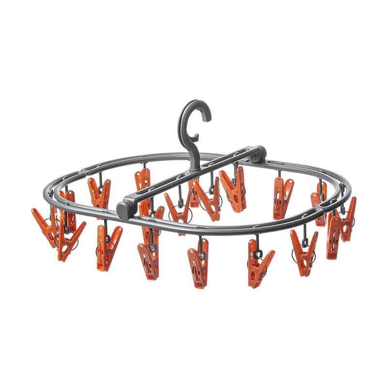 Nachuan Foldable Household Clothes Hanger Multi functional Portable Clothes Hanger Bra, Underwear, Socks Hanger -A0642-TA-Smart-Living