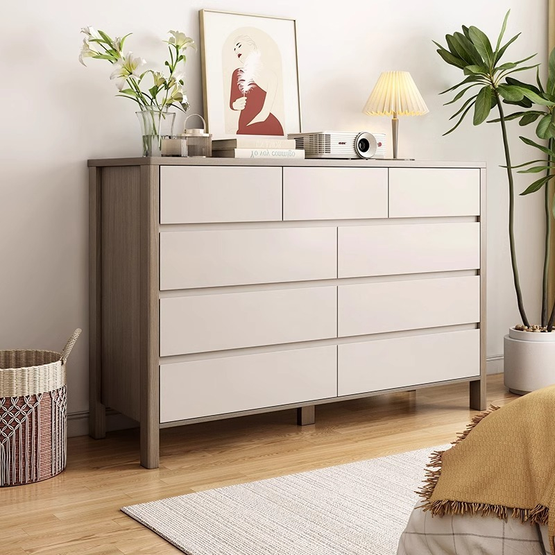 【pre order】Household bucket cabinet, bedroom storage cabinet, drawer style wall mounted cabinet, room bed end cabinet, small-sized living room storage cabinet-Smart-Living