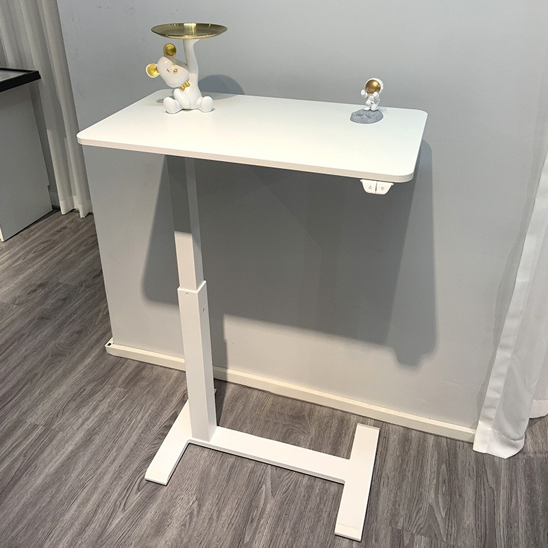 【Showroom】Smart Electric Power Battery Lift Desk, Bedside Table, Home Office Bedroom Student Computer Desk, Dormitory Lazy Table-Smart-Living
