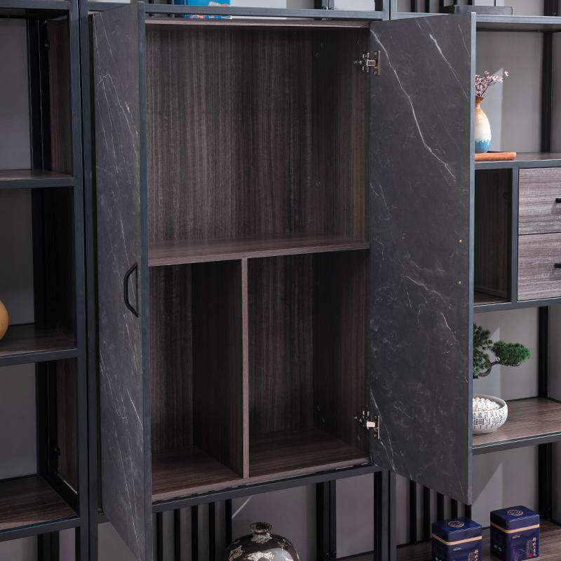[Pre-order] Office Display Rack Partition with Drawers and Cabinets
