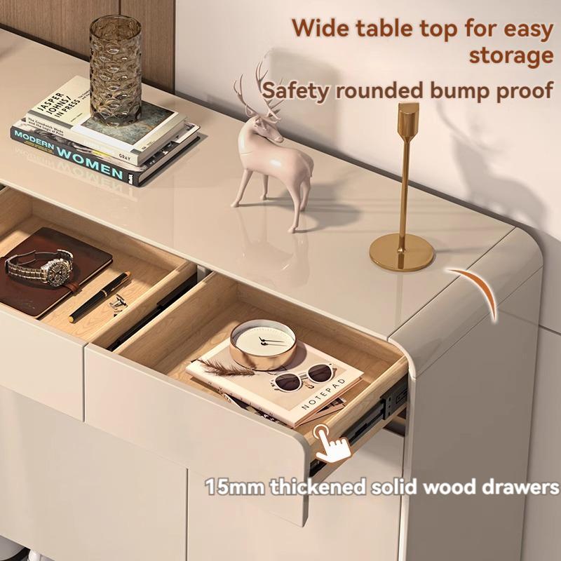  [Pre-order]  Baked Coating Wooden Porch and Shoe integrated Cabinet for Home Entrance-Smart-Living