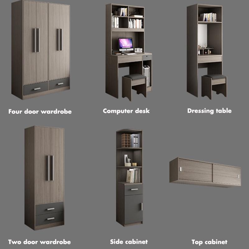 【Pre-Order】Wardrobe Combination for Bedroom - Small Household with Computer-Smart-Living