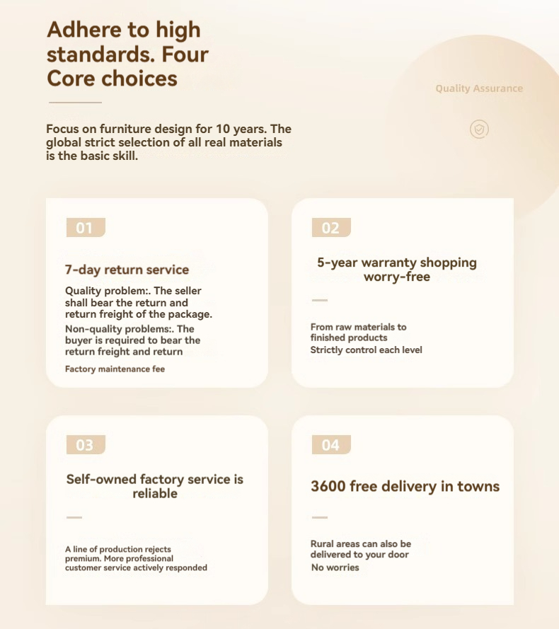 [Pre-order] Oulang Scandinavian simple living room dining table and chairs combination of modern small household household restaurant foldable rectangular eating table-Smart-Living