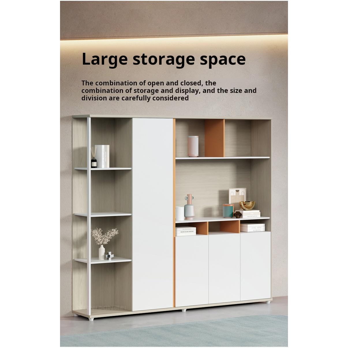 【Showroom】Modern Wooden File Cabinet Office Furniture Office Storage Cabinet Office Filing Cabinet Archivadores-Smart-Living