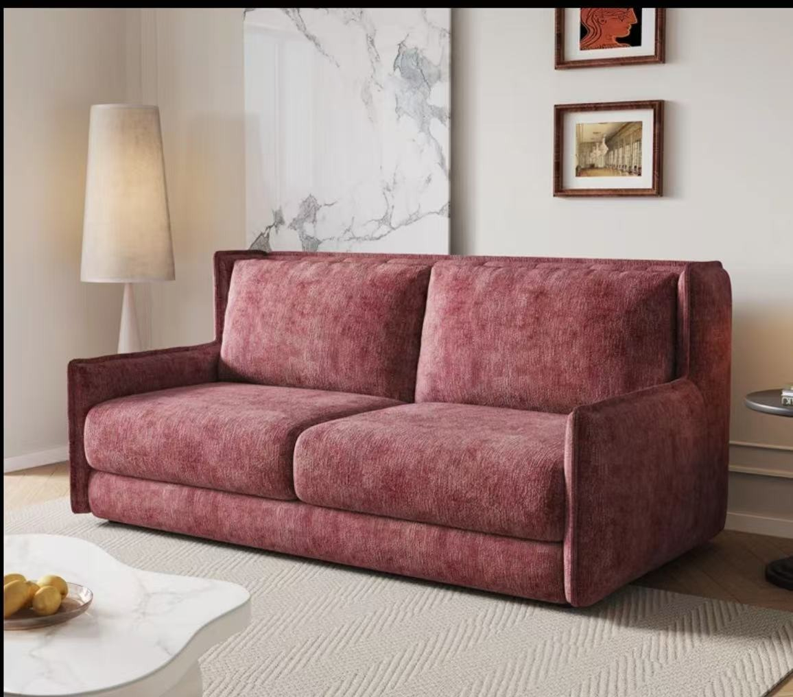 [Showroom Pre order]2025 New Sofa Bed with Mattress, Customizable，High-End, Multi-Functional for Small Apartments, Suitable for Bedrooms and Study Rooms, Foldable and Convertible.