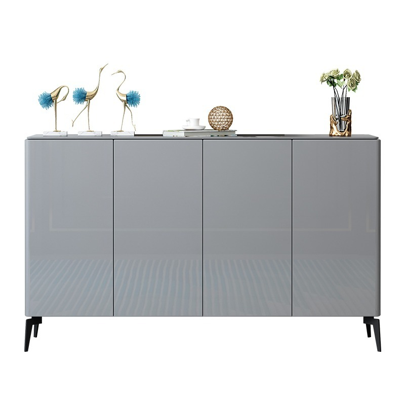 [Pre-order]  Italian Light Luxury Shoe Cabinet Home Door Large Capacity Entrance Cabinet Simple Modern Foyer Storage Cabinet Door Shoe Cabinet-Smart-Living