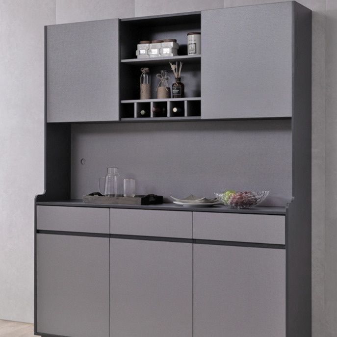 [Pre-order]  Side Cabinet Wood Moon Nordic Side Cabinet - Home Cabinet - Modern Simple Storage