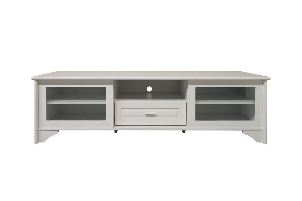 Solid wood TV cabinet, integrated storage cabinet, low legged cabinet, modern minimalist style, living room, bedroom-Smart-Living