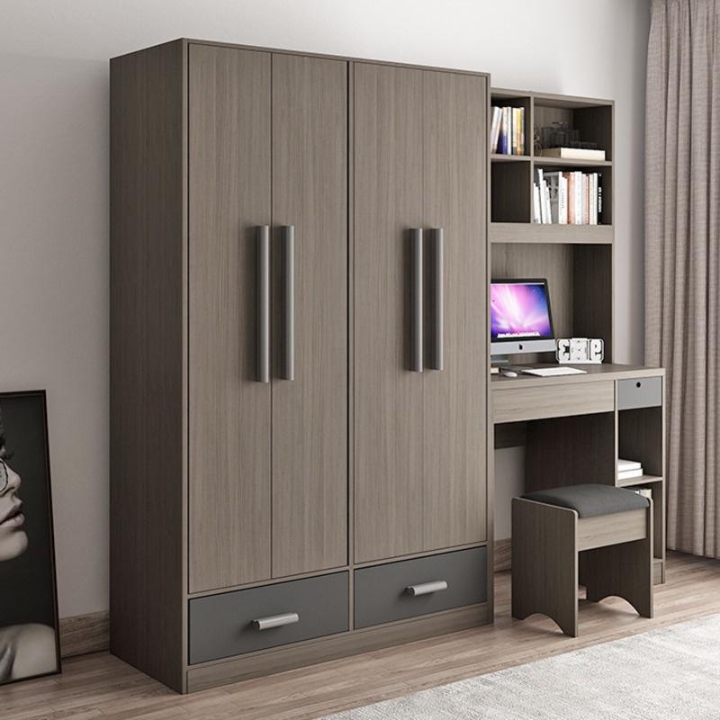 【Pre-Order】Wardrobe Combination for Bedroom - Small Household with Computer-Smart-Living