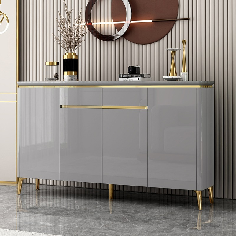 【 Pre-order 】 Light luxury shoe cabinet Large capacity paint door door door door door hall door storage cabinet balcony storage cabinet-Smart-Living