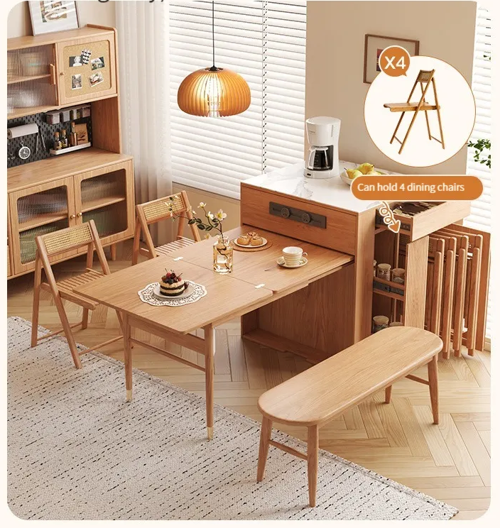 Solid Wood Bench - Simple Design, Durable Construction, Perfect for Home Decor