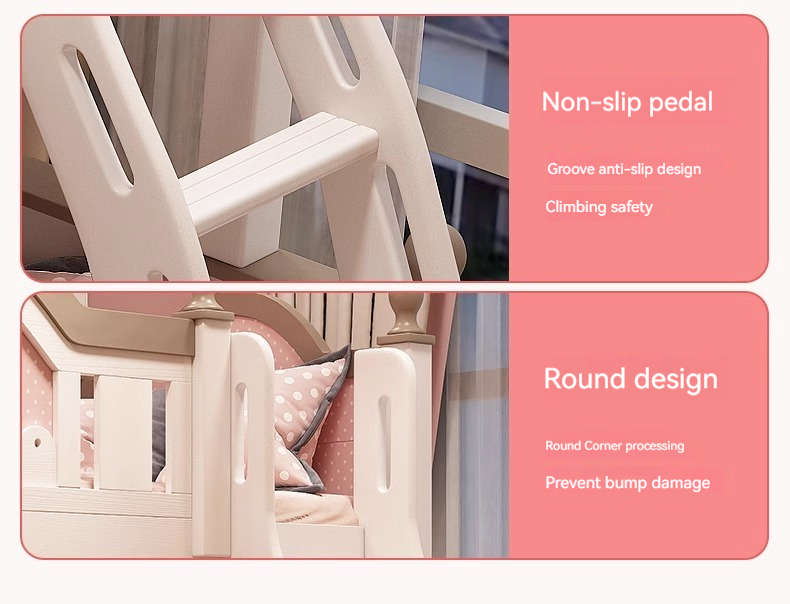 [Pre-order] All solid wood children's bed and bunk bed, double bed, princess bed, high and low bed, rabbit bed, double bunk bed-Smart-Living