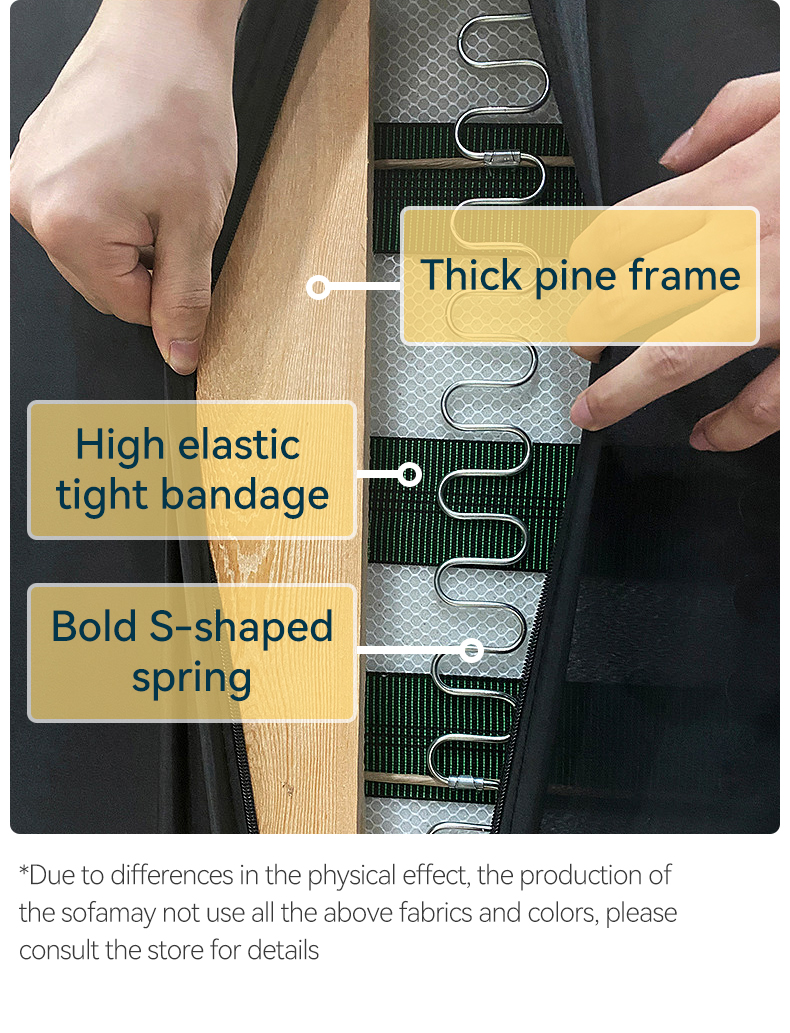 [Pre-order] Modern light luxury living room fabric sofa modular sofa modular sofa set