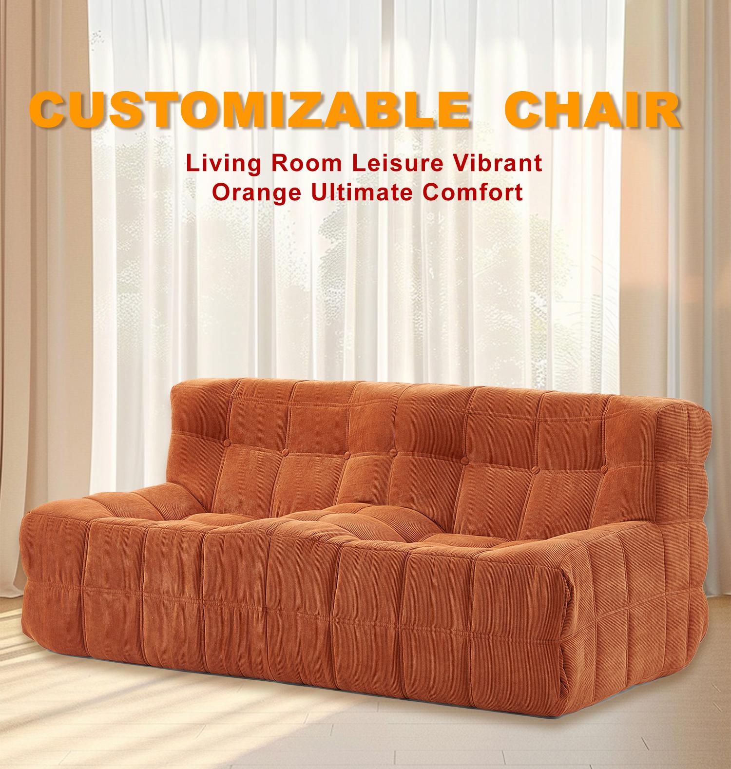 [PRE-ORDER] 2024 Modern Luxury Single Tatami Sofa Bed in Stylish Velvet Compressed Furniture Set for Living Room for Apartment Mall Hotel