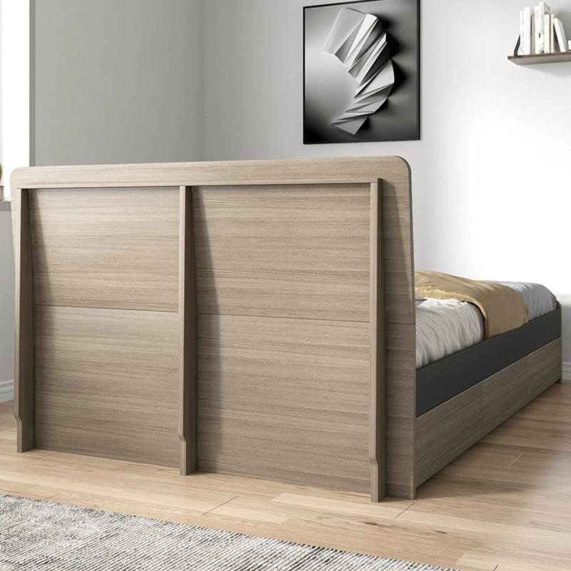 [Pre-order]  Nordic single bed, 1.2-meter small room study bed, household space saving, children's simple modern box storage bed-Smart-Living