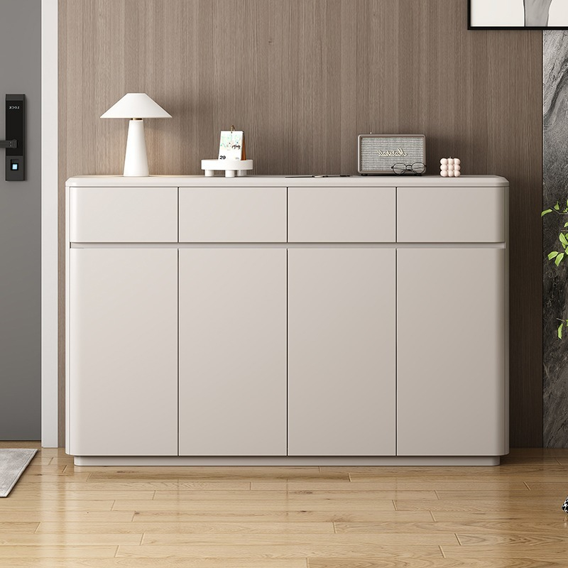 [Pre-order]Modern simple light luxury shoe cabinet and clothes rack integrated home entrance entrance cabinet living room entrance coat rack partition cabinet