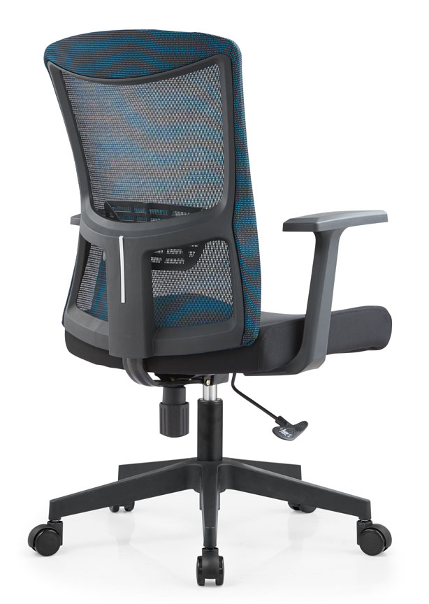 Fengguan simple modern staff computer chair breathable mesh lifting lumbar support with silent roller office chair not tired from sitting for a long time office chair FG-368B-LP-Smart-Living