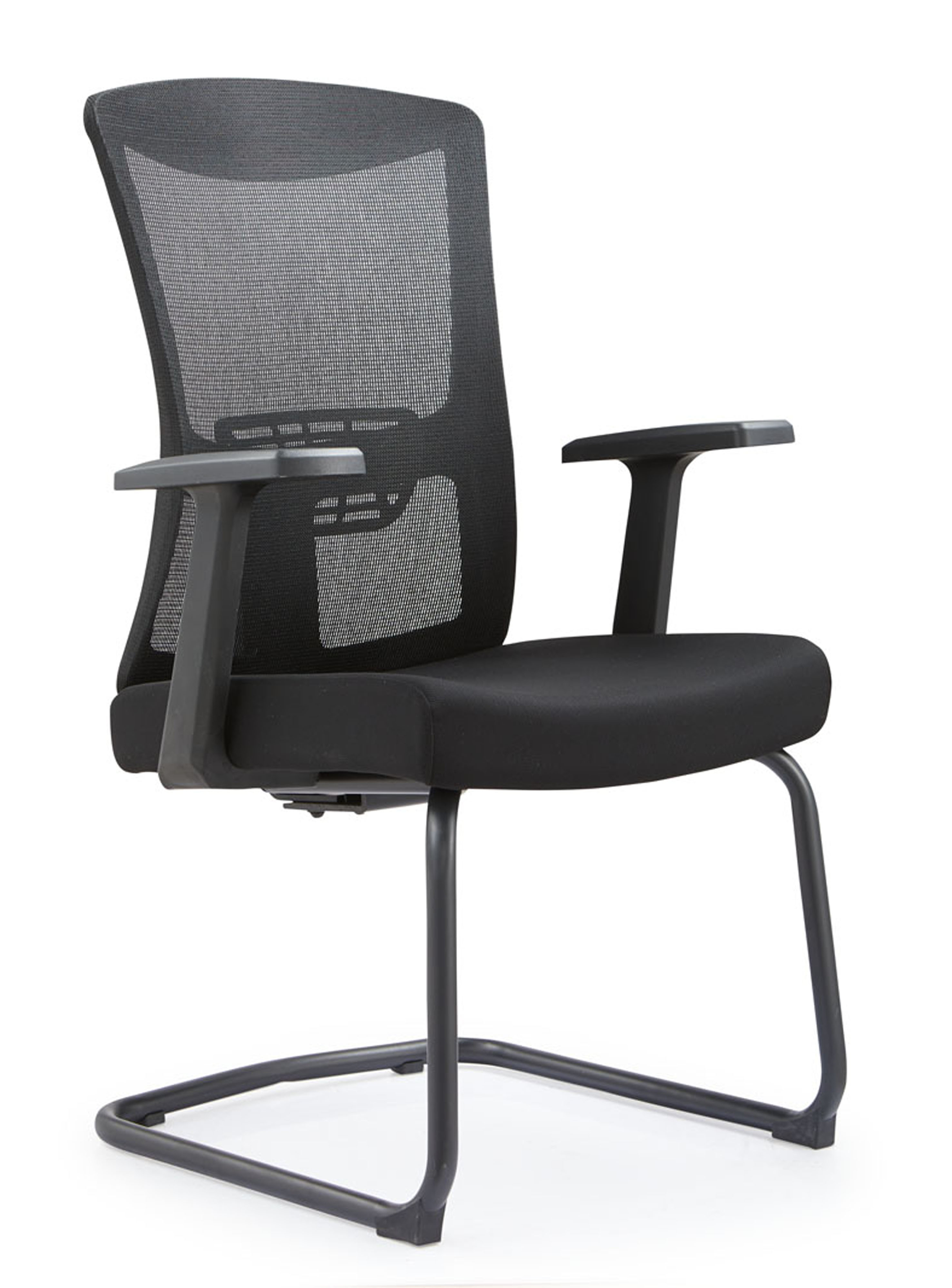 Fengguan simple modern staff computer chair breathable mesh office chair without rollers office chair FG-368C-Smart-Living