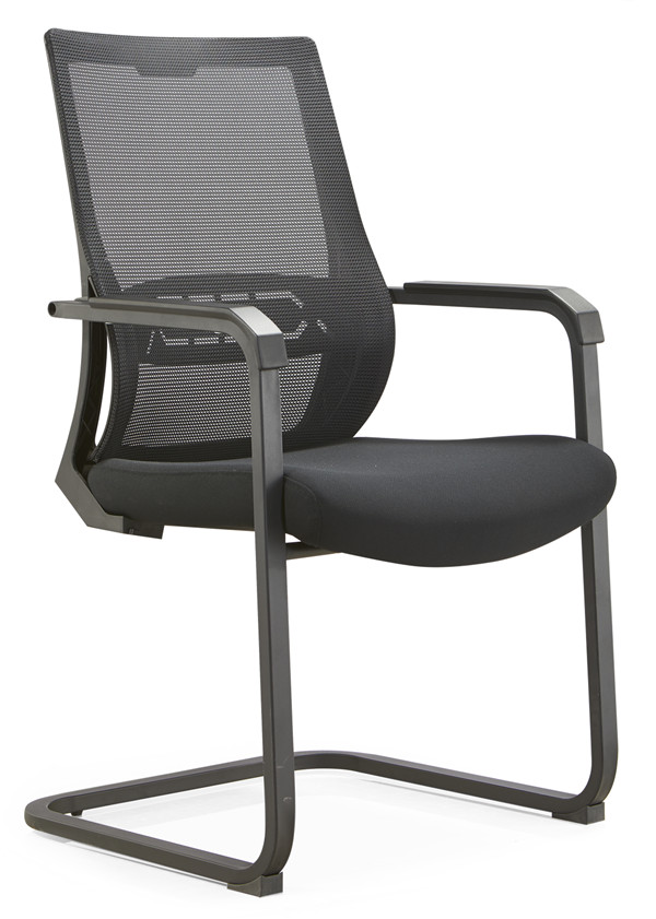 Fengguan Ergonomic Office Chair Home Office Computer Chair Comfortable Sedentary Sandblasting Craft Staff Chair Seat Black Sand Frame FG-986D (sandblasting)-Smart-Living