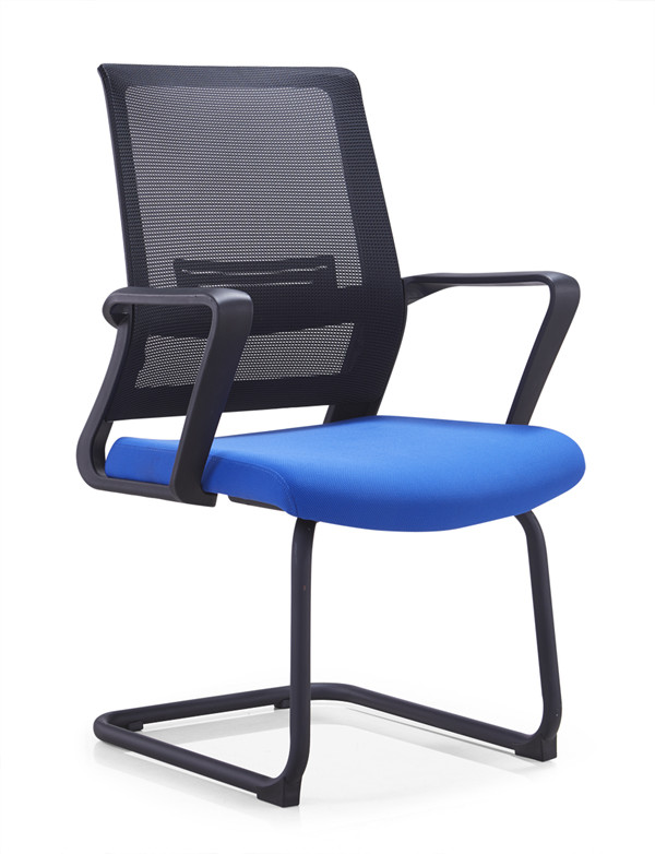 Fengguan simple home computer chair office chair ergonomic chair lifting waist backrest without roller mesh chair conference staff chair black sand frame FG-988C-Smart-Living