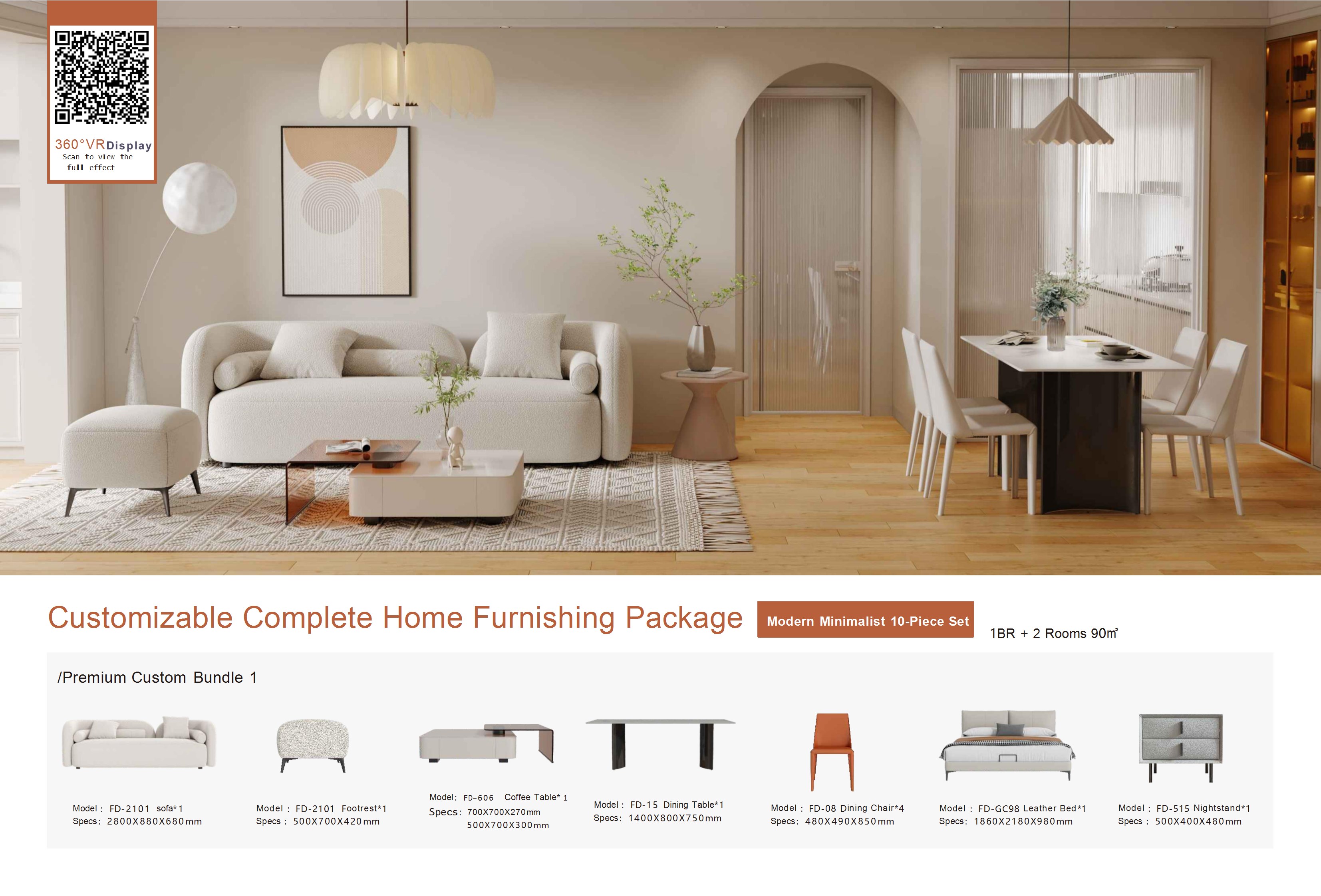 PRE ORDER / BTO FURNITURE PACKAGE - VR 