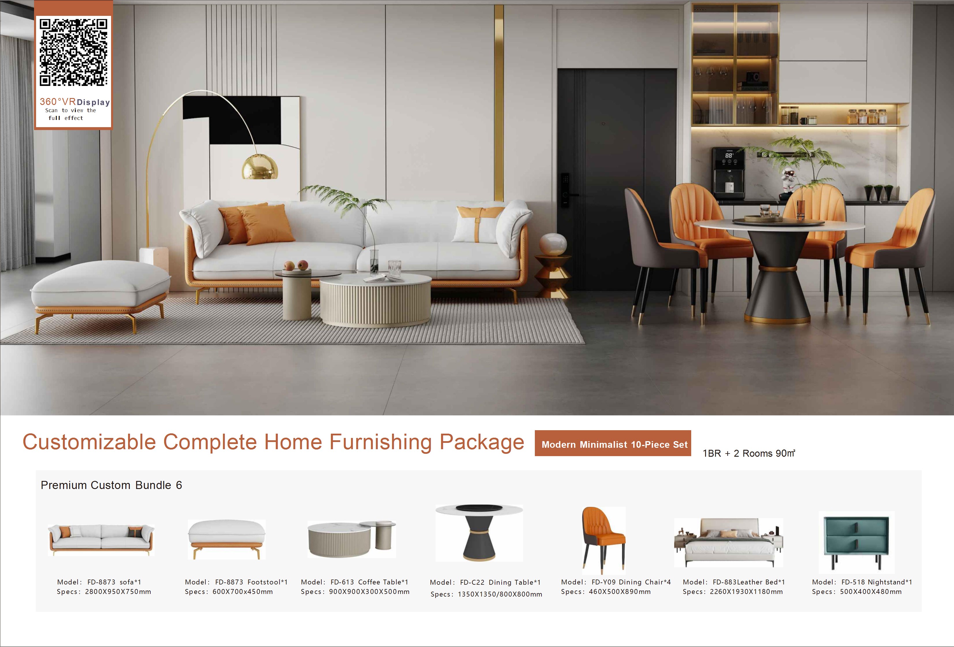 PRE ORDER / BTO FURNITURE PACKAGE - VR 