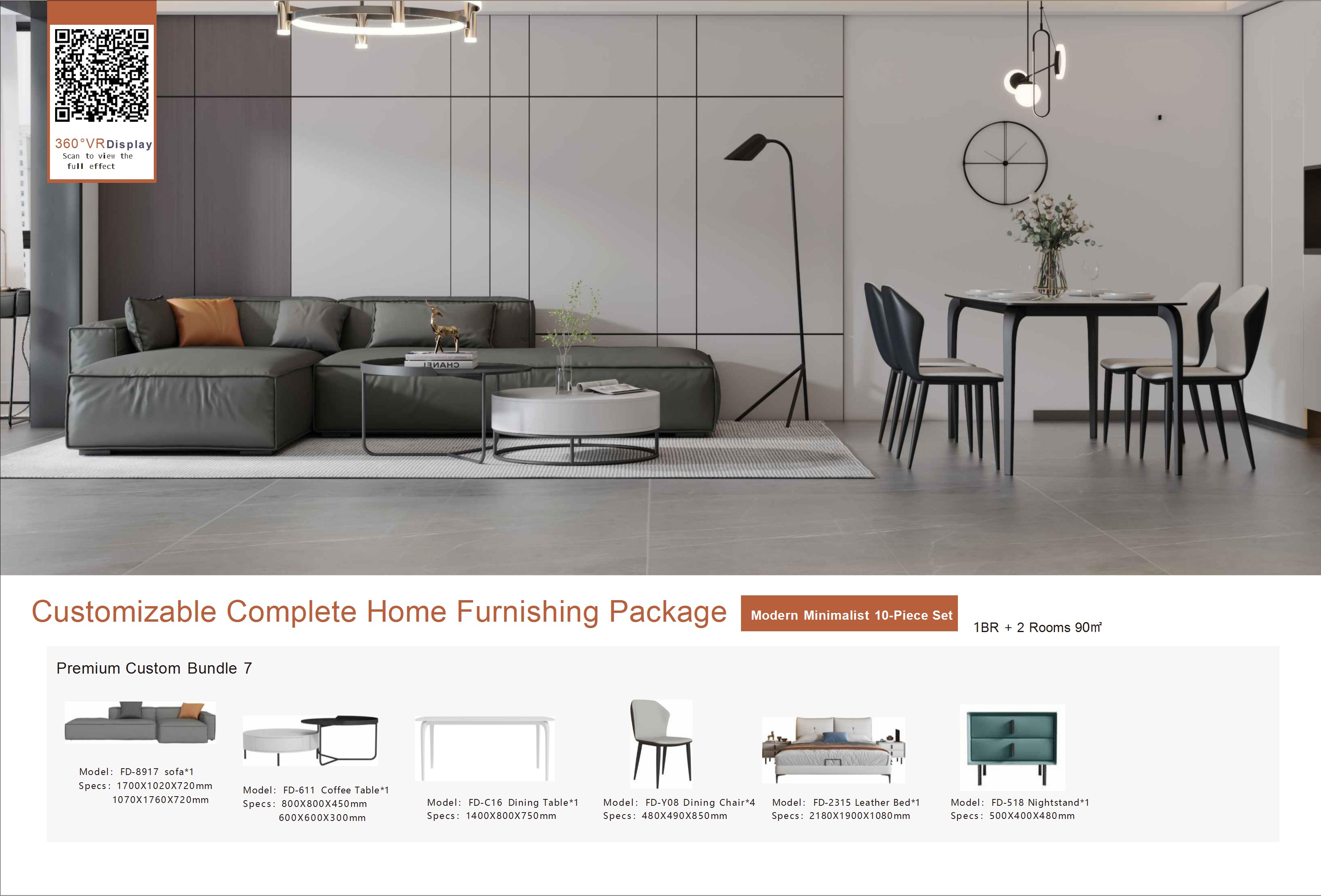 PRE ORDER / BTO FURNITURE PACKAGE - VR 