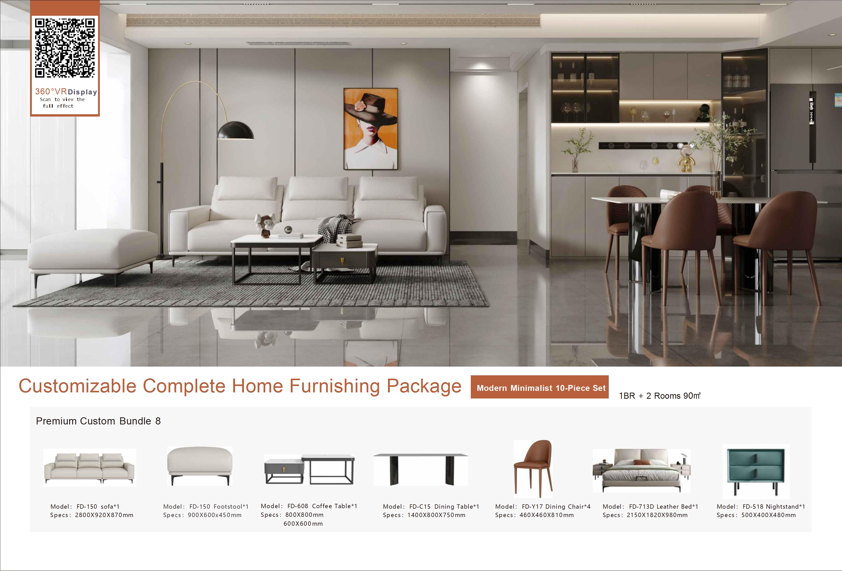 PRE ORDER / BTO FURNITURE PACKAGE - VR 