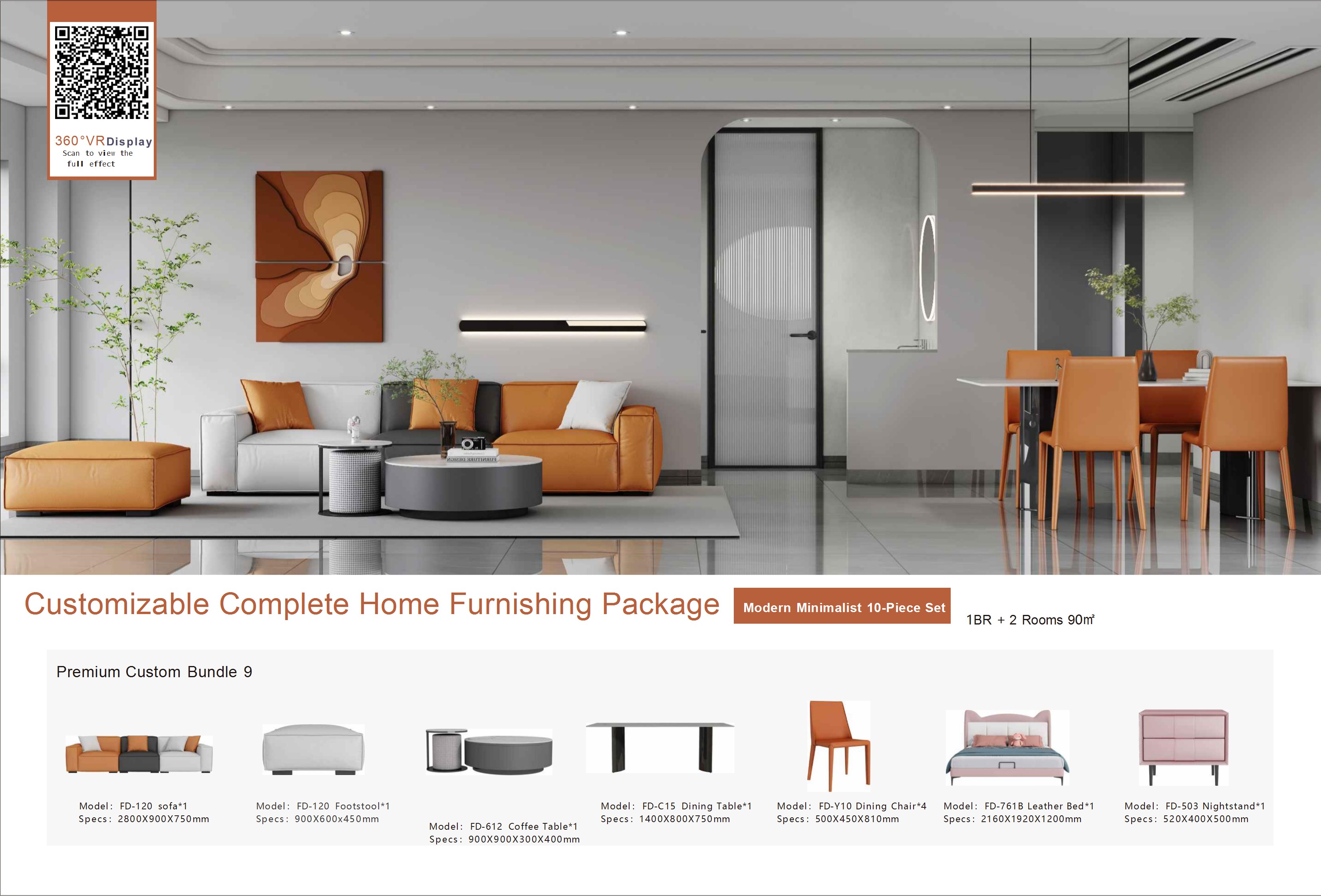 PRE ORDER / BTO FURNITURE PACKAGE - VR 